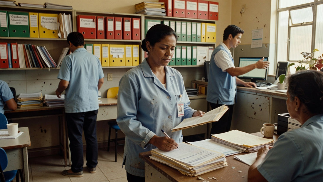 Técnicos em saúde trabalhando em Salvador