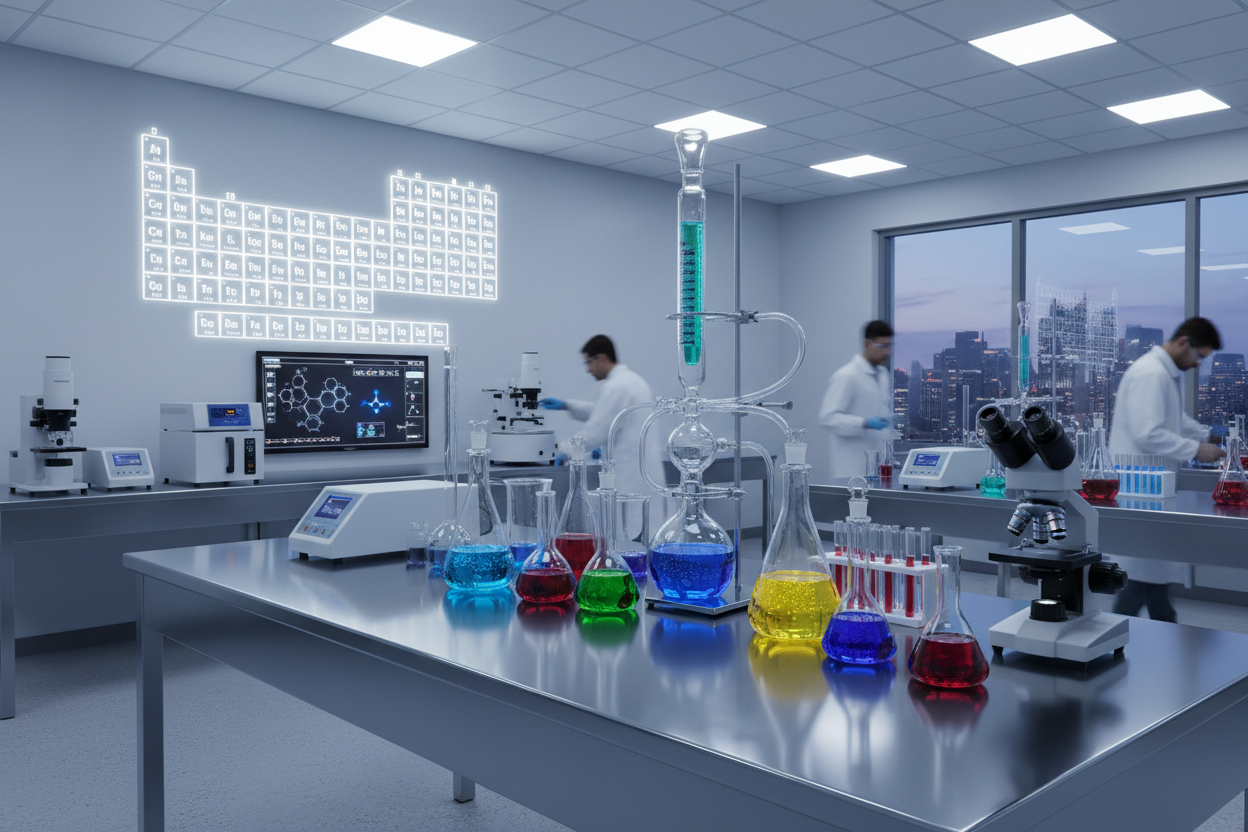 Química Laboratorial: Rotina, Salários e Como Crescer na Carreira