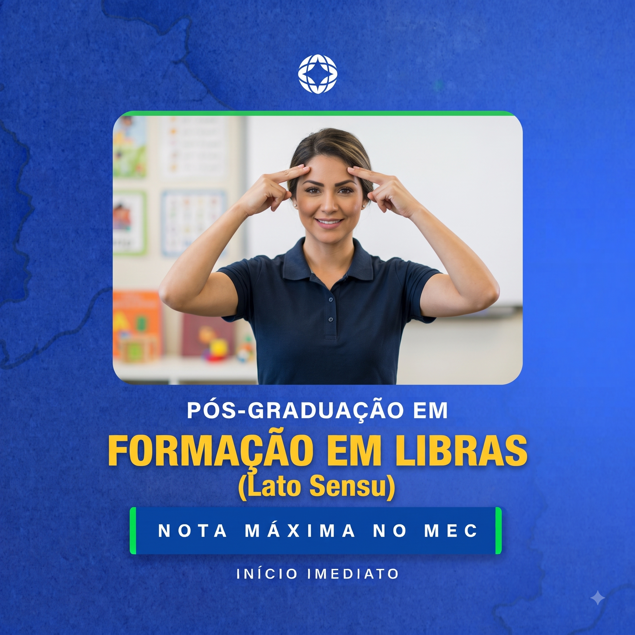 Pós-graduação Lato Sensu de Formação Completa em Libras